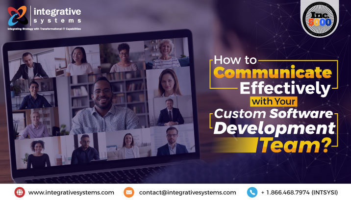 How to Communicate with Custom Software Development Team?