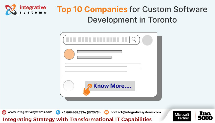 Top 10 Custom Software Development Company in Toronto