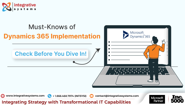 Dynamics 365 implementation services