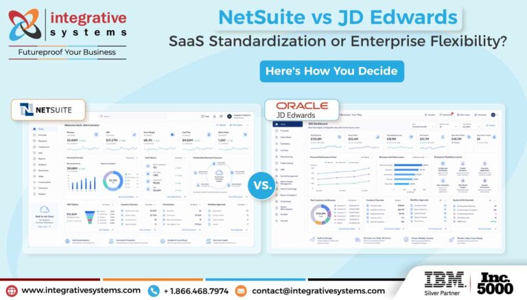 NetSuite vs JD Edwards